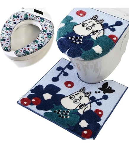 Amazon｜魔女の宅急便 ロングトイレマットセット 4点セット ジブリ